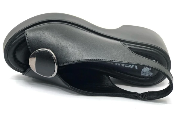 Venüs Hakiki Deri Comfort Ortopedik Kadın Sandalet - Resim 6