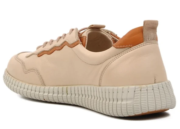 Venüs Polen Hakiki Deri Ortopedik Kadın Casual Ayakkabı - Resim 3