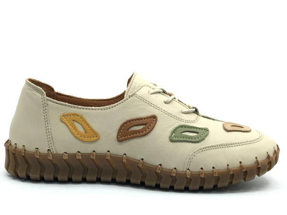 Venüs Pulsar Hakiki Deri Ortopedik Kadın Casual Ayakkabı - Resim 10