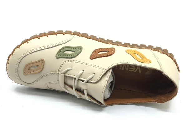 Venüs Pulsar Hakiki Deri Ortopedik Kadın Casual Ayakkabı - Resim 12