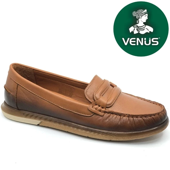 Venüs Vega Hakiki Deri Ortopedik Kadın Casual Ayakkabı - Resim 2
