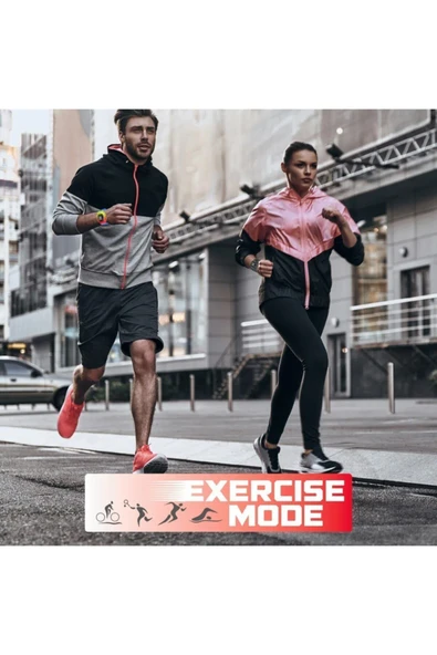 Polosmart Pssw08 Hyper-g Akıllı Saat Renkli Kalori Ölçer Nabız Ölçer Egzersiz Mod Su Geçirmez - 4