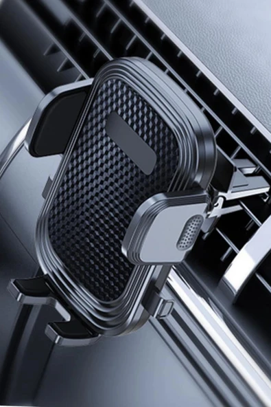 Acl T-120 Klipsli Araç Telefon Tutacağı Klima Peteği Araba Telefon Tutacağı - 4