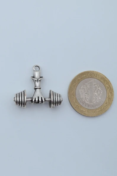 Halter - Dambıl Gümüş Kaplama Düz Zincir Kolye - 4