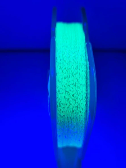 Eagenset Fıstık Yeşili Ultraviyole Uv Neon Damla Çapari Simi Makarada - 11