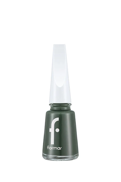 Flormar Oje No:453 Koyu Haki Green - 2