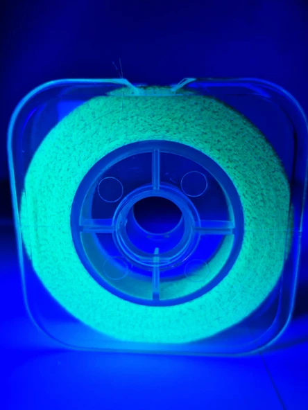 Eagenset Fıstık Yeşili Ultraviyole Uv Neon Damla Çapari Simi Makarada - 9