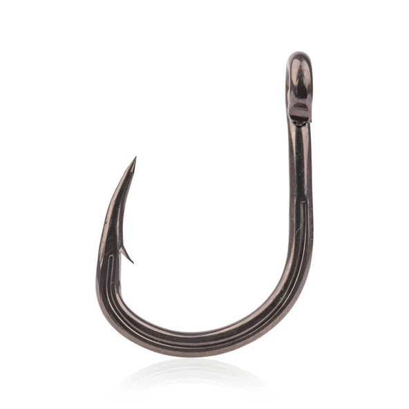 Mustad Hoodlum UltraNor 5X Strong 10814UN Olta İğnesi  TITAN STEEL NO:8/0 - 5Lİ ürün görseli 1