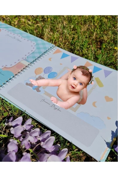 Bebek Anı Defteri Anne Bebek Hamile Günlüğü - Plango - 4