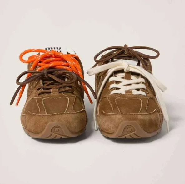 Zeyrek Tarçın Süet Kadın Günlük Spor Ayakkabı - Resim 2