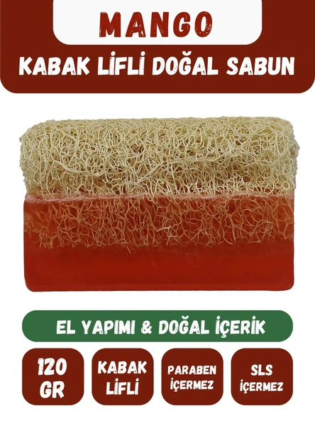 Kabak Lifli MANGO Özlü Doğal Sabun (120 Gr) - Bialife