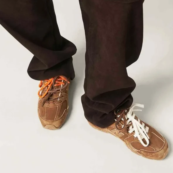 Zeyrek Tarçın Süet Kadın Günlük Spor Ayakkabı - Resim 3