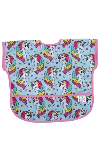 Eterelle Unicorn Kolsuz Sıvı Geçirmez Aktivite Ve Mama Önlüğü 6-24 Ay