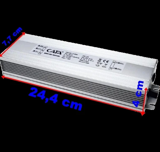 CATA 12V 25A Dış Mekan Led Trafosu 300W IP64 - 2
