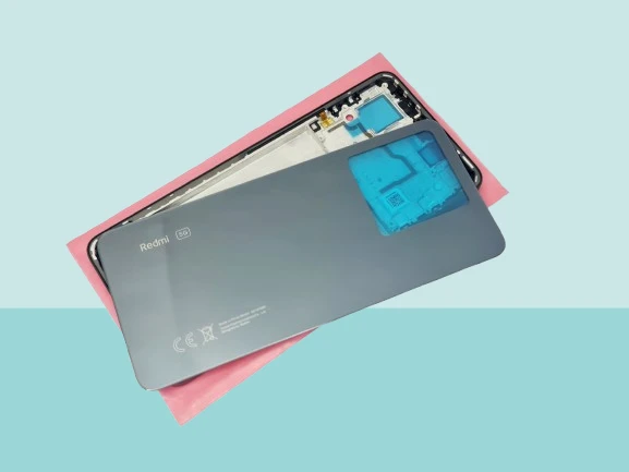 Xiaomi Redmi NOTE 13 PRO - 5G -  Uyumlu FULL KASA Arka Kapak Batarya Kapağı - SİYAH