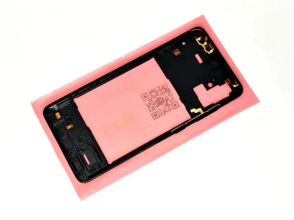 Samsung Galaxy A51 A515 Uyumlu FULL KASA Arka Kapak Batarya Kapağı - SİYAH - Resim 3