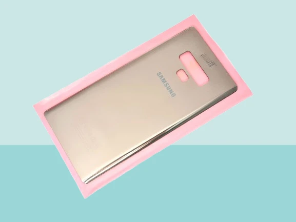 Samsung Galaxy NOTE 9 Uyumlu Arka Kapak Batarya Kapağı -  GOLD - 1