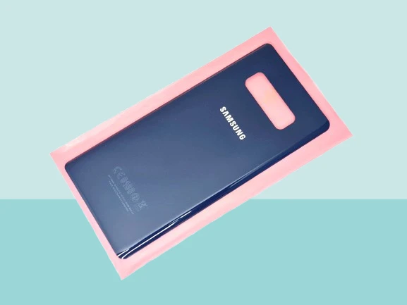 Samsung Galaxy NOTE 8 Uyumlu Arka Kapak Batarya Kapağı -  LACİVERT