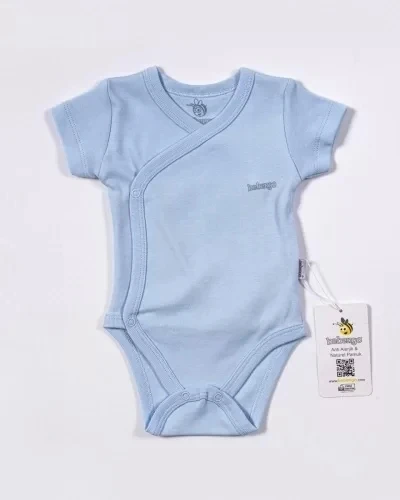 Eterelle Basic Kravuze Kısa Kol Body Mavi