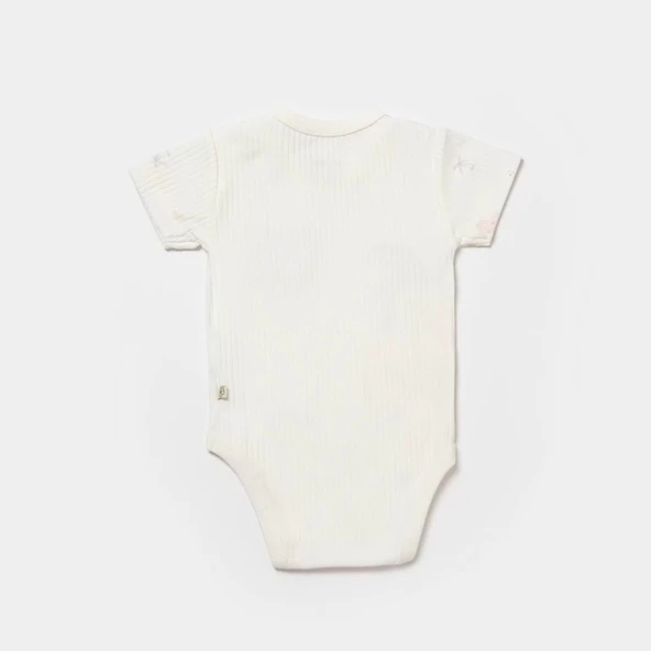 Eterella Koala Jungle Kısa Kol Bebek Body  Pembe - Resim 2