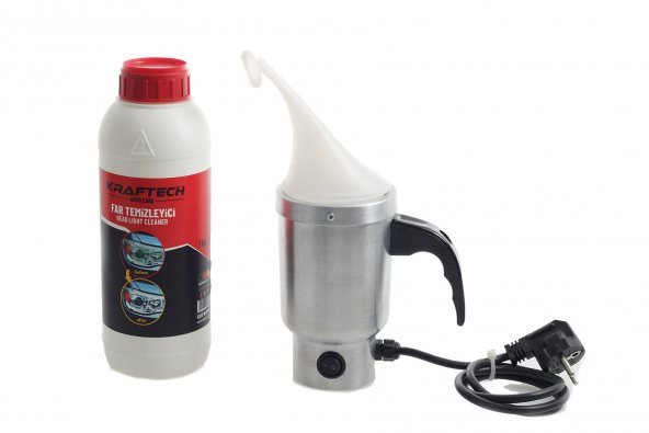 KRAFTECH BUHARLI FAR TEMİZLEME FAR PARLATMA SETİ