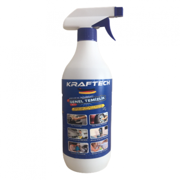 Kraftech Genel Temizlik Ağır Kir Ve Yağ Çözücü