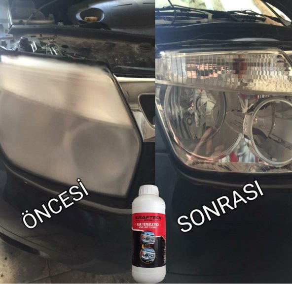 KRAFTECH Araba Buharlı Far Temizleme Far Parlatma Sıvısı - 3