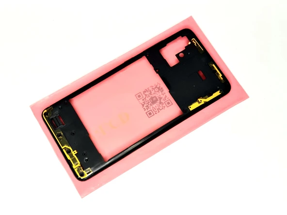 Samsung Galaxy A51 A515 Uyumlu FULL KASA Arka Kapak Batarya Kapağı - SİYAH - Resim 2