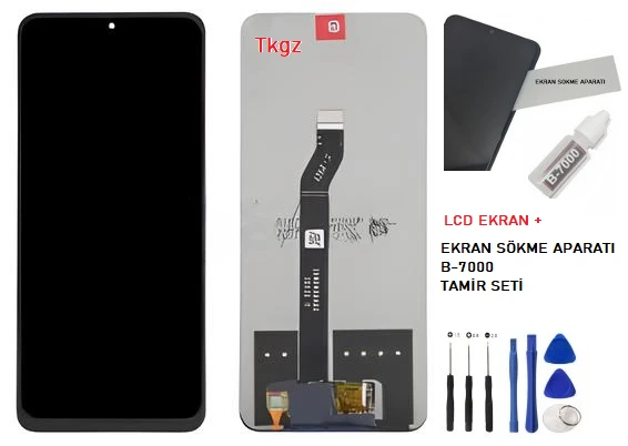 Tkgz - Nova Y90 Lcd Ekran Dokunmatik Orijinal Kalite + B-7000 + TAMİR SETİ