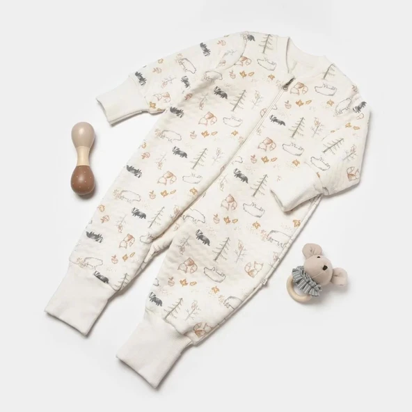 Eterelle Wild Forest Bebek Uyku Tulumu  Mustard - 3