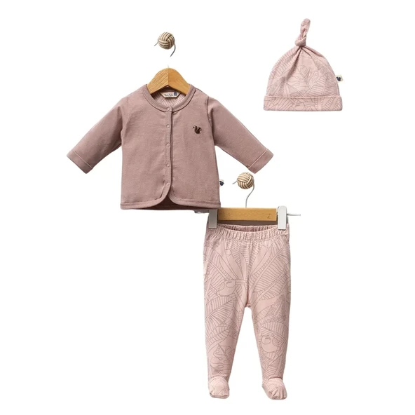 Eterelle Tropical Cutie 5 Parça Hastane Çıkışı Pink - Resim 2