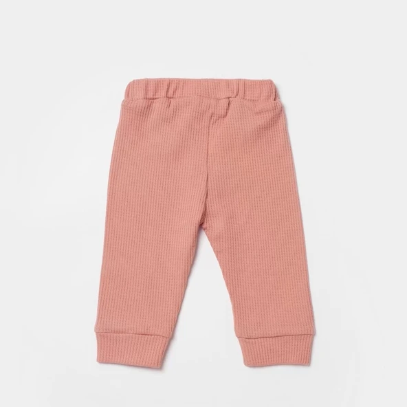 Eterelle Waffle Smile Bebek Pantolon  Redbrown - 2