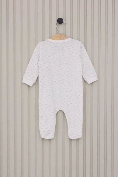 Eterelle Erkek Bebek Patikli Tulum Krem - 3