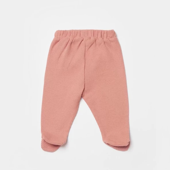 Eterelle Waffle Smile Patikli Pantolon  Redbrown - 2