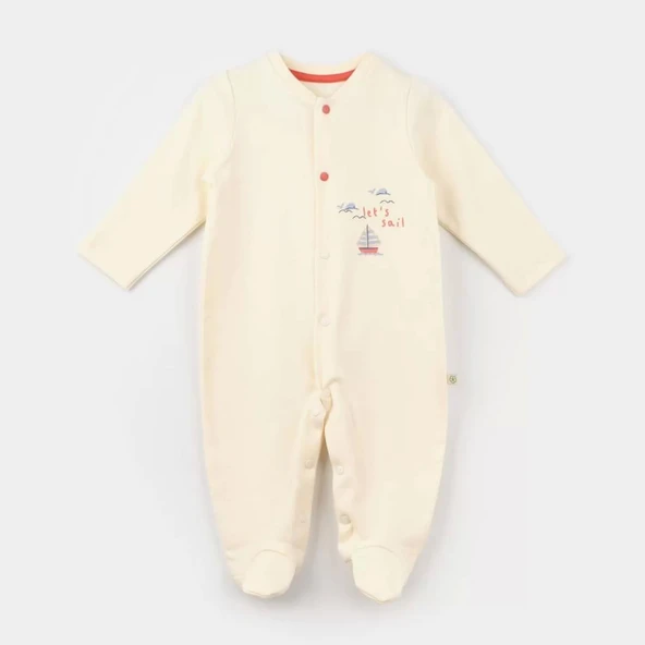 Eterelle Sun Lets Sail Bebek Tulum  Ekru Mavi ürün görseli