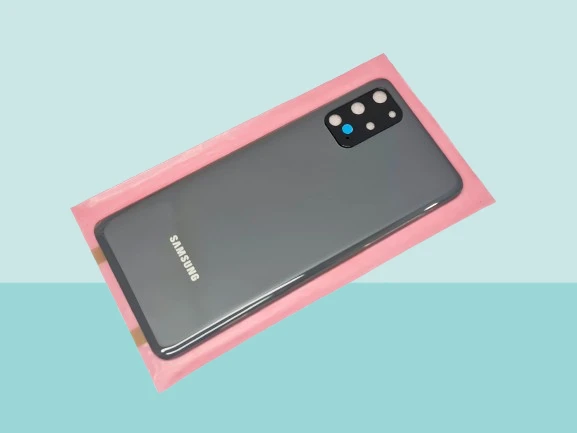 Samsung Galaxy S20 PLUS Uyumlu Arka Kapak Batarya Kapağı - FÜME - FULL LENSLİ