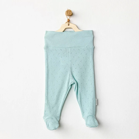 Eterella Jacquard Patikli Bebek Pantolon Green