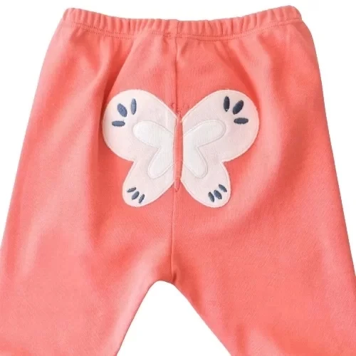 Eterelle Wild Flowers Patikli Pantolon  Coral - 2