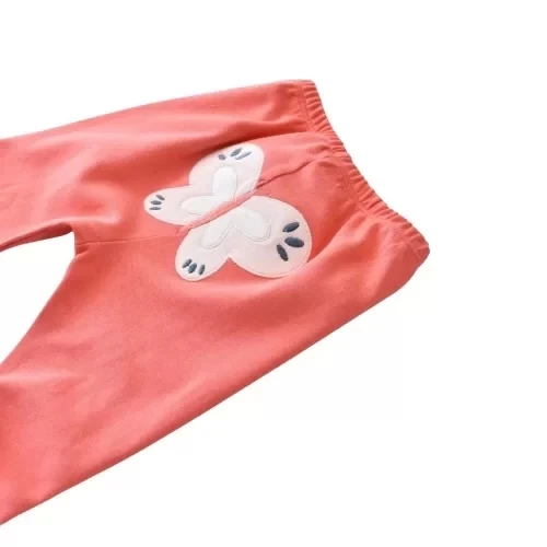 Eterelle Wild Flowers Patikli Pantolon  Coral - 4