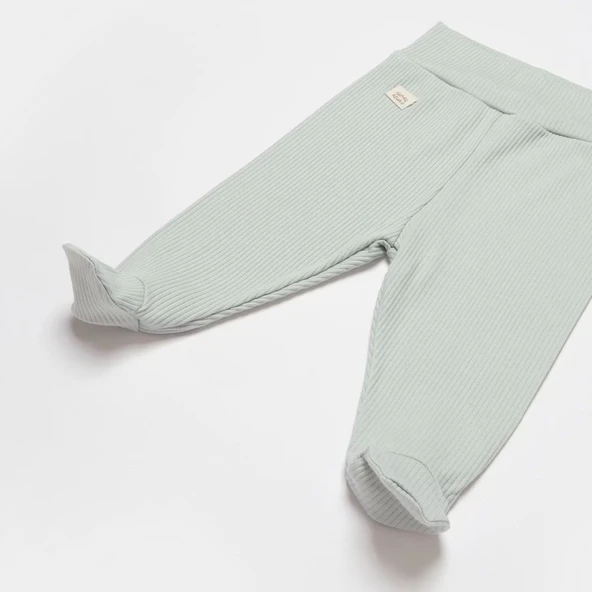 Eterelle Modal Nature Relax Patikli Pantolon  Mint - 3