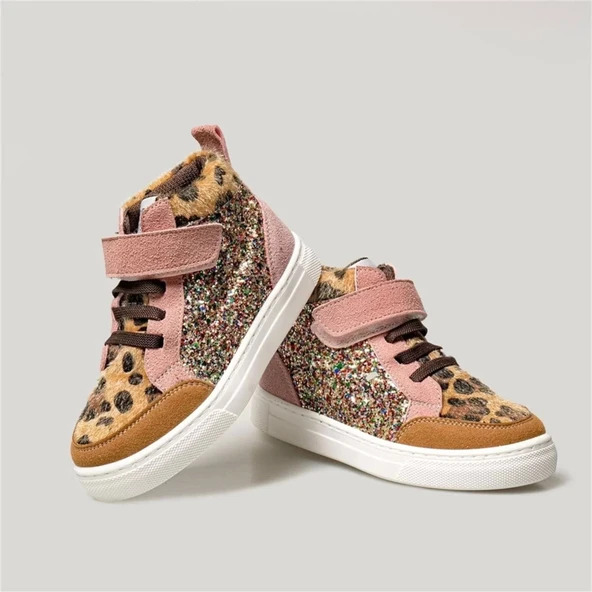 Eterelle Shine Çocuk Ayakkabı  Leopar - 4