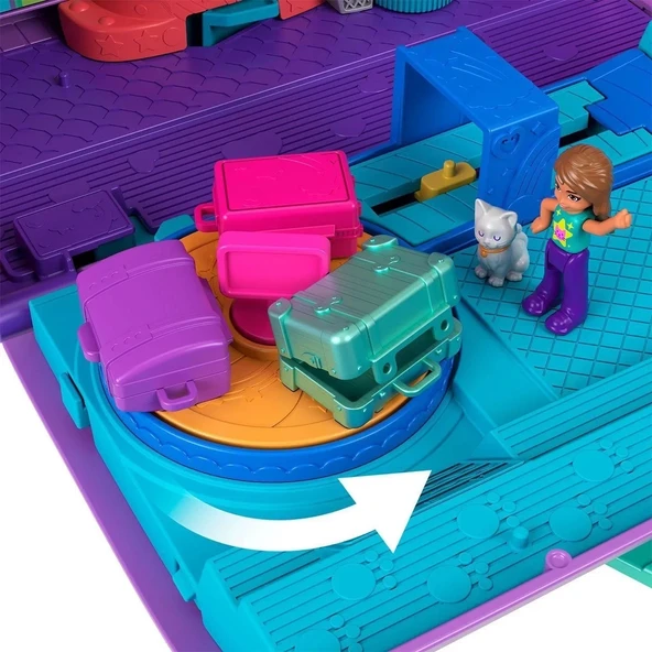 Hwp19 Polly Pocket Adventures İn Rio Uçak Oyun Seti - 5