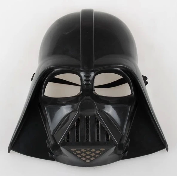 Çocuk Boy Yıldız Savaşları Star Wars Darth V Maskesi Ve 90 Cm Pelerin Seti Siyah - 2