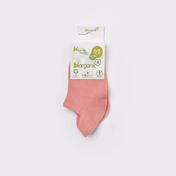 Eterelle Sneakers Yaş Çocuk Çorabı 68457 Gül Kurusu - 2