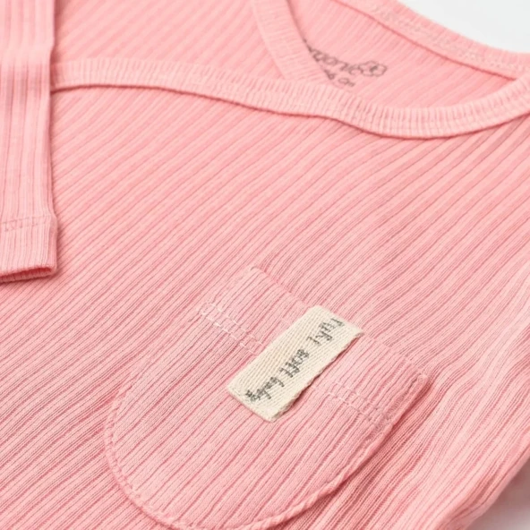Eterelle Soft Modal 3'lü Zıbın Set  Pembe - 3