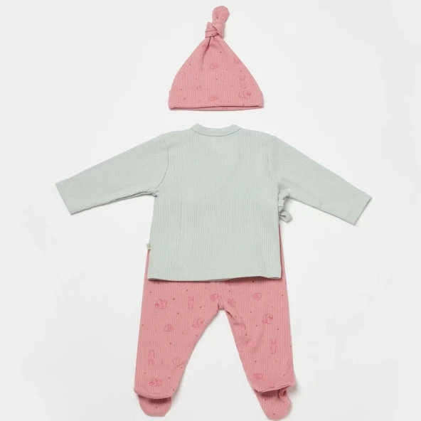 Eterelle Modal Play With Me 3'lü Zıbın Set  Mint - Resim 2