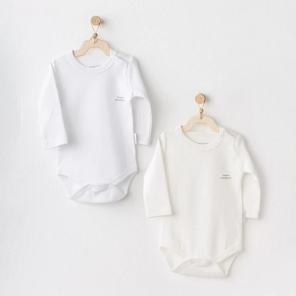 Eterelle Long Sleeve 2'li Basic Body Ekru