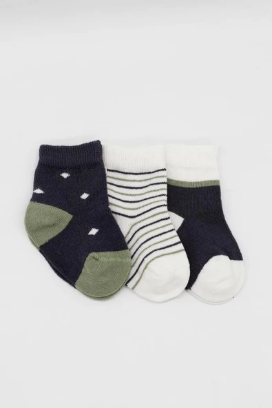 Eterelle 3'lü Penye Erkek Soket Çorap Bs10111 Antrasit - Resim 2