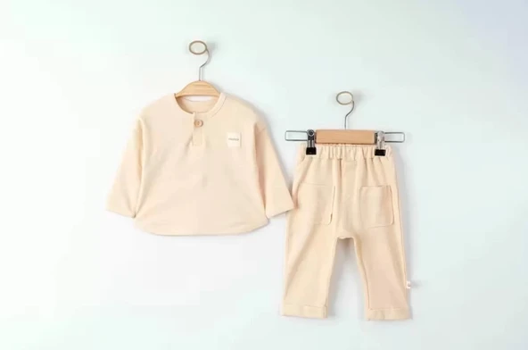 Eterella Eslenza Baby 2'li Takım 0023 Bej