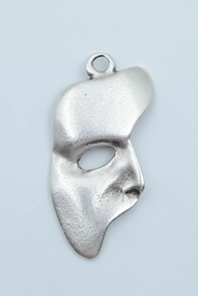 The Phantom Of The Opera - Maske Gümüş Kaplama Kolye Ucu